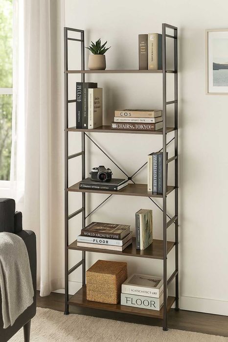 NOWY Regał Na Książki Loft Metalowy Loftowy Szafka Półka Półki OKAZJA