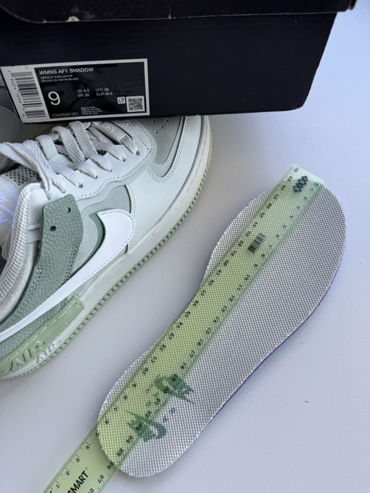 Оригинал 100%/ Кожаные кроссовки Nike Air Force 1, EUR40.5