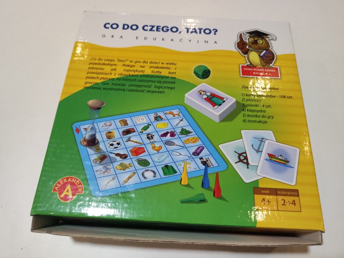 Gra Edukacyjna „Co do czego, Tato?”