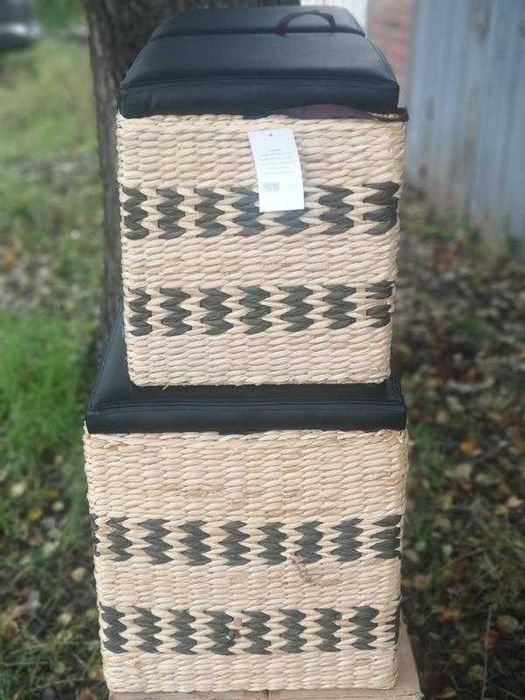 Набір 3-х пуфів , скринь для зберігання