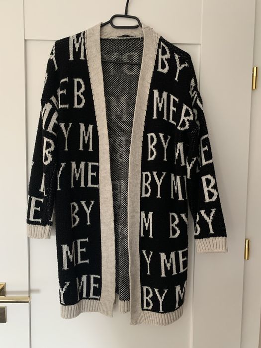 Kardigan dobry skład, wełna, moher