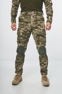 Штани піксель з наколінниками військові штаны пиксель с наколенниками