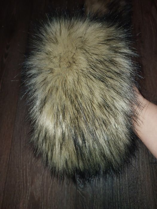 Опушка для воротника, мех для рукоделия