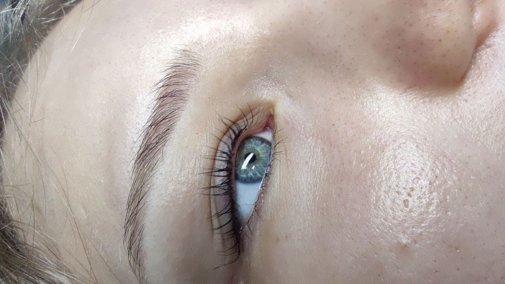 Ламінування вій,модельки