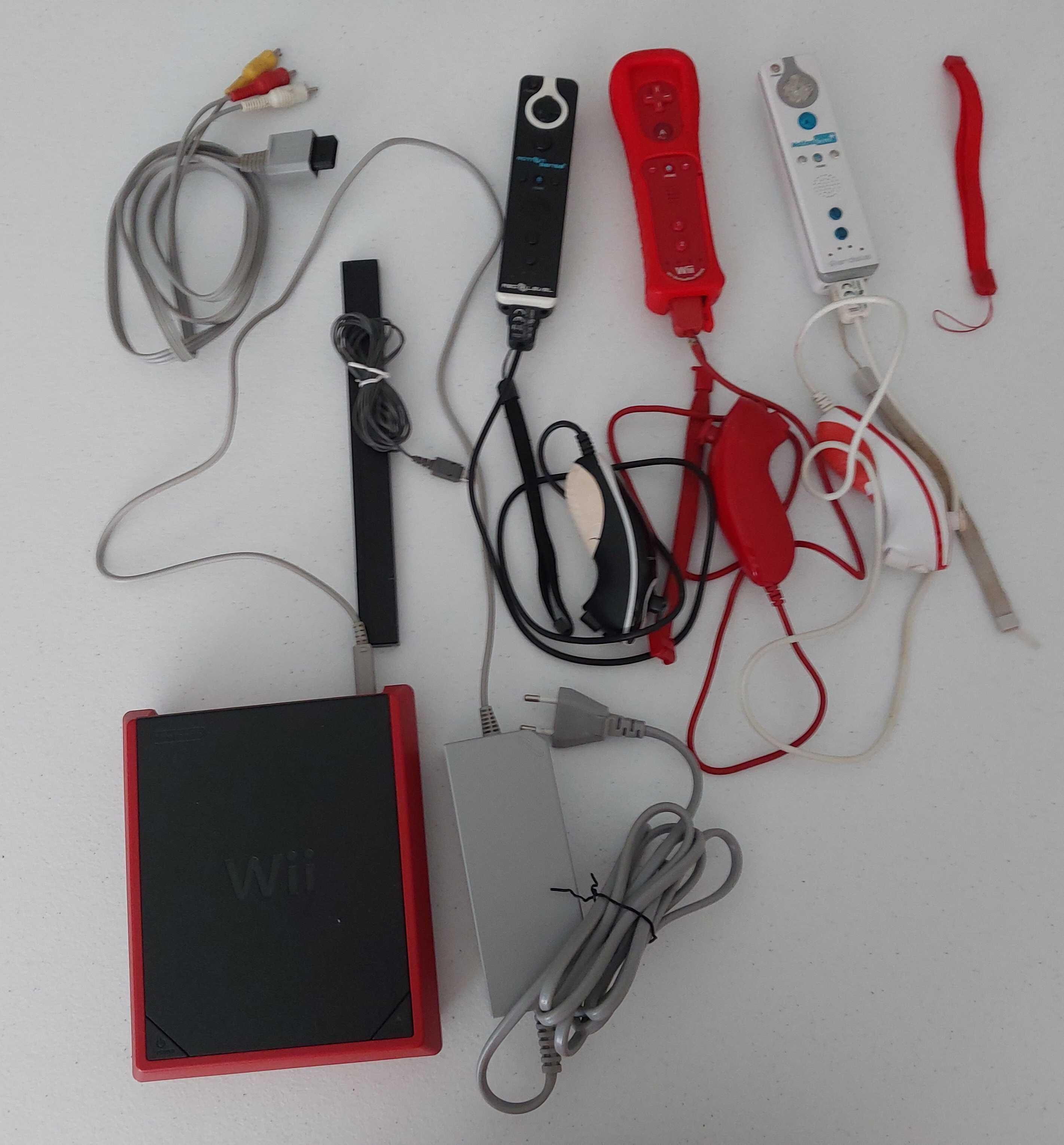 Consola WII vermelha