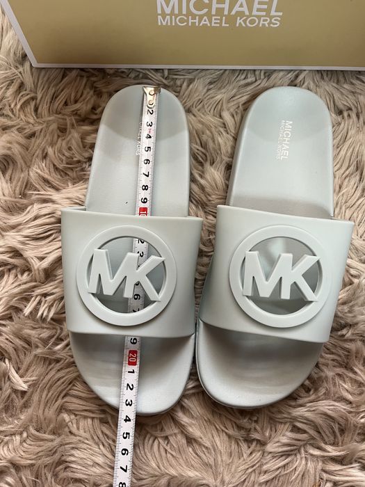 Michael Kors klapki jett charm chopout mk logowane lekkie r 36