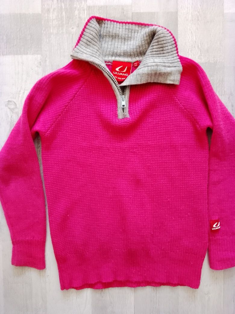 Sweter dziecięcy wełniany marki Ulvang