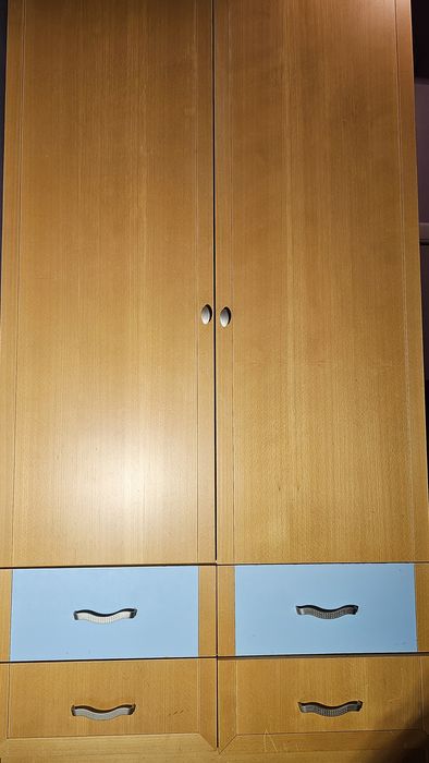 SOLIDNA Szaf. Grube płyty, drewno buk. Rozłożona do transportu