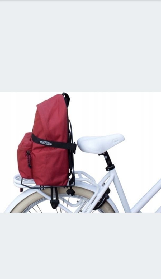 Bagażnik rowerowy na plecak