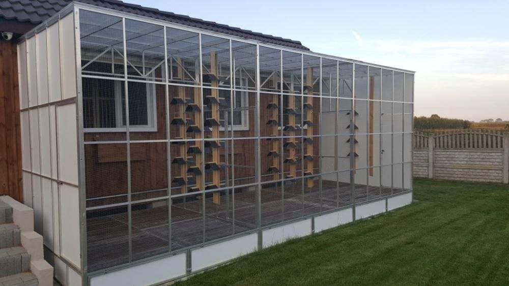 Nowoczesne woliery dla gołębi i innych zwierząt! Najwyższa jakość