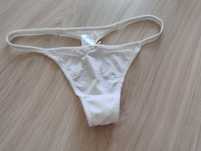 Stringi rozm 38, kolor ecru