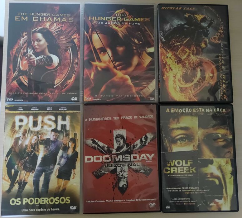 Vendo vários DVDs e Blu-rays – desconto especial no conjunto!