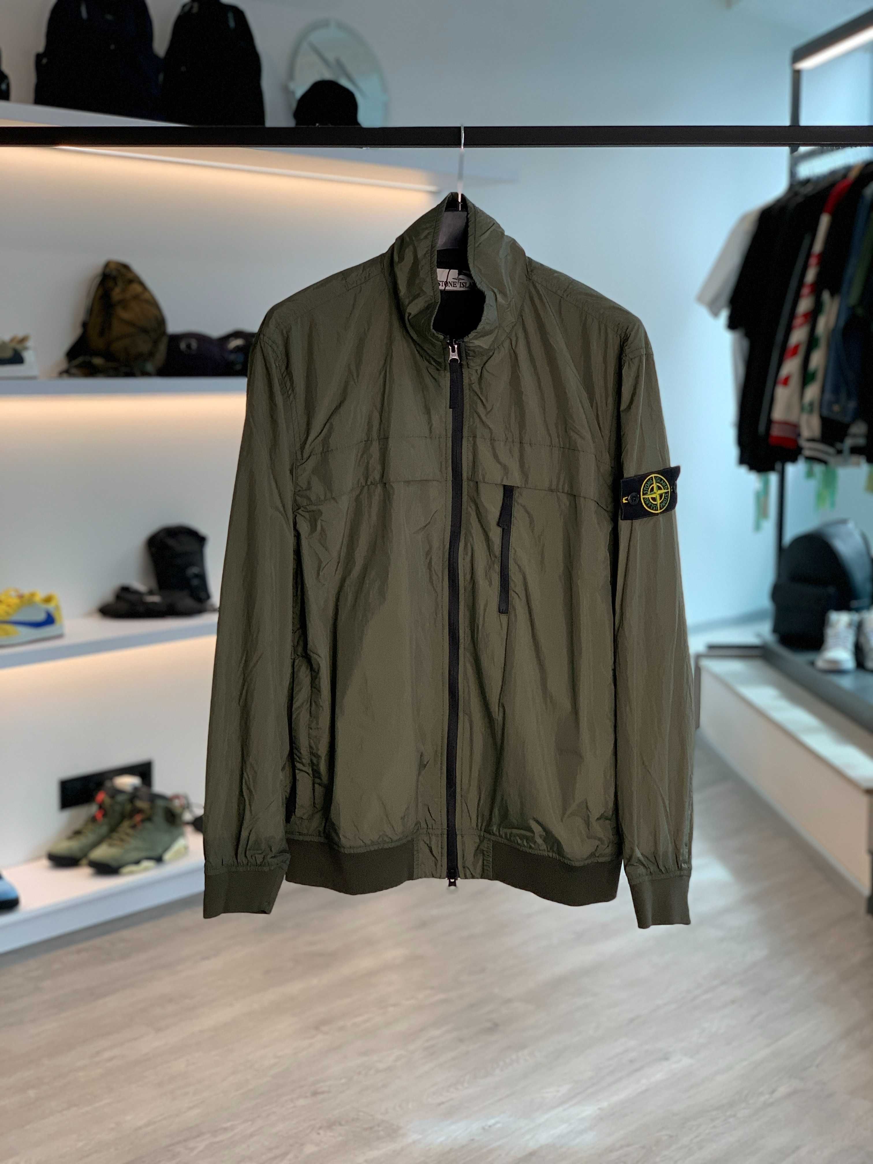 Куртка STONE ISLAND 41022 Garment Dyed Crinkle Reps R-NY Jacket Musk