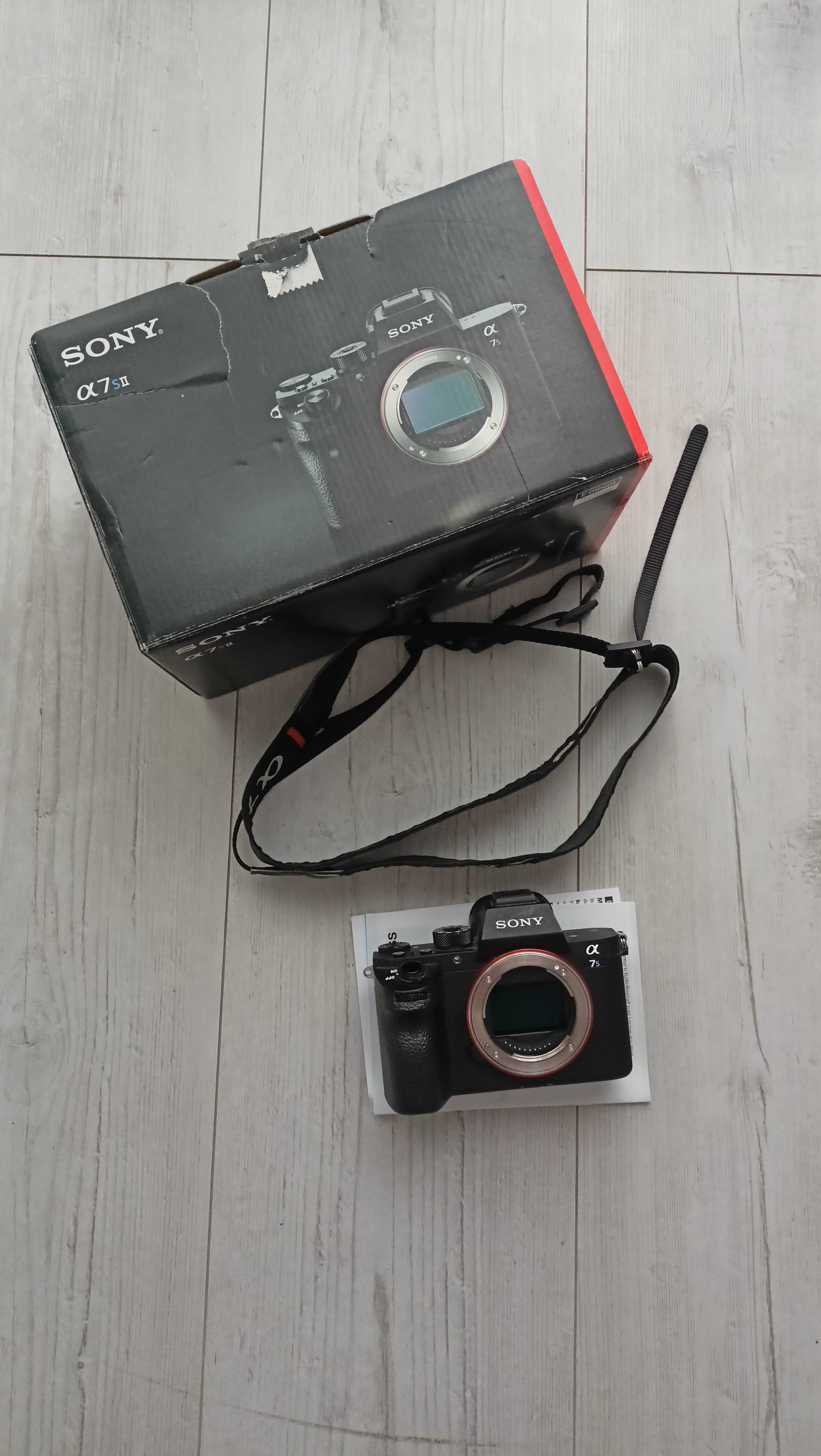 Sony A7 II S, body, pudelko