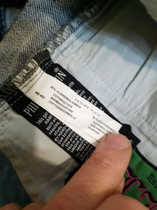 Spodnie jeansowe damskie Philipp Plein S M