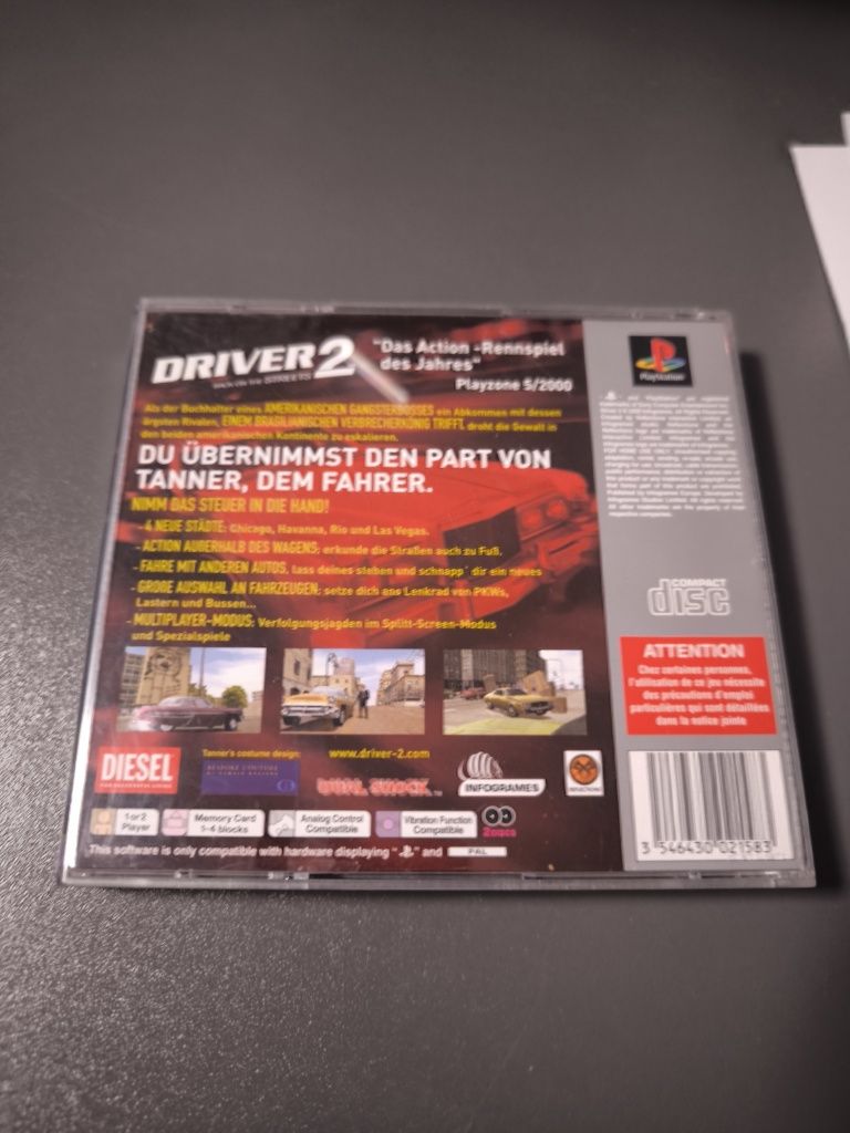 Driver 2 ps1 PlayStation 1
