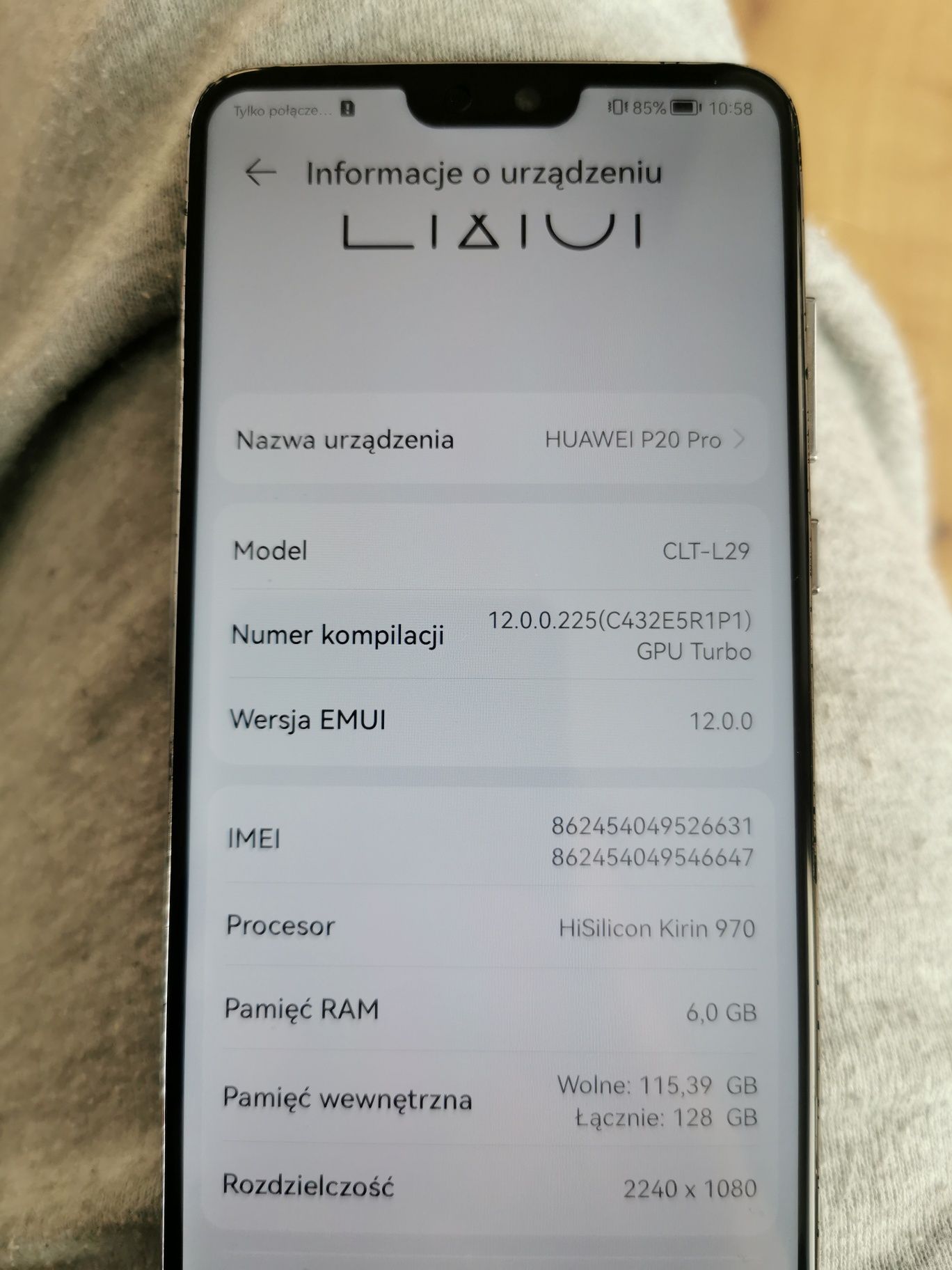 Huawei p20pro...