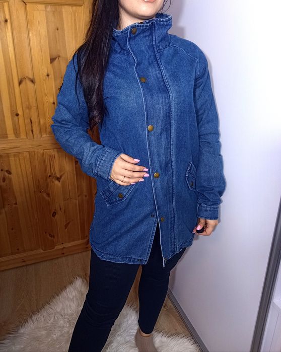 Jeansowa kurtka rozmiar L