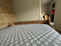 Cama com cabebeceira e gavetas,  tamanho 1,60 por 2m  , colchão estado