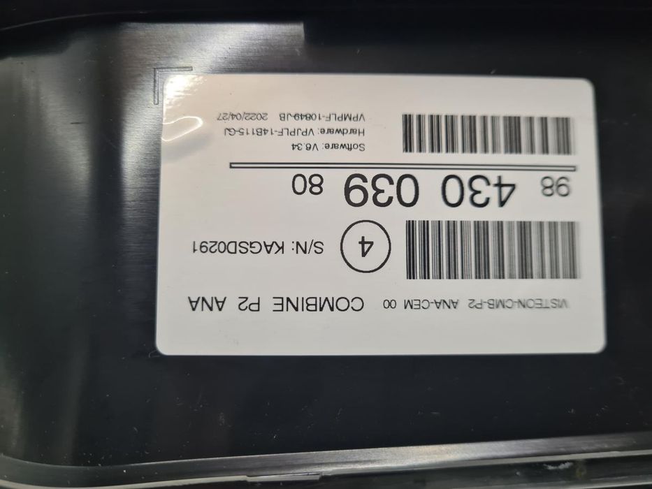 Quadrante / painel de instrumentos PEUGEOT 208 II