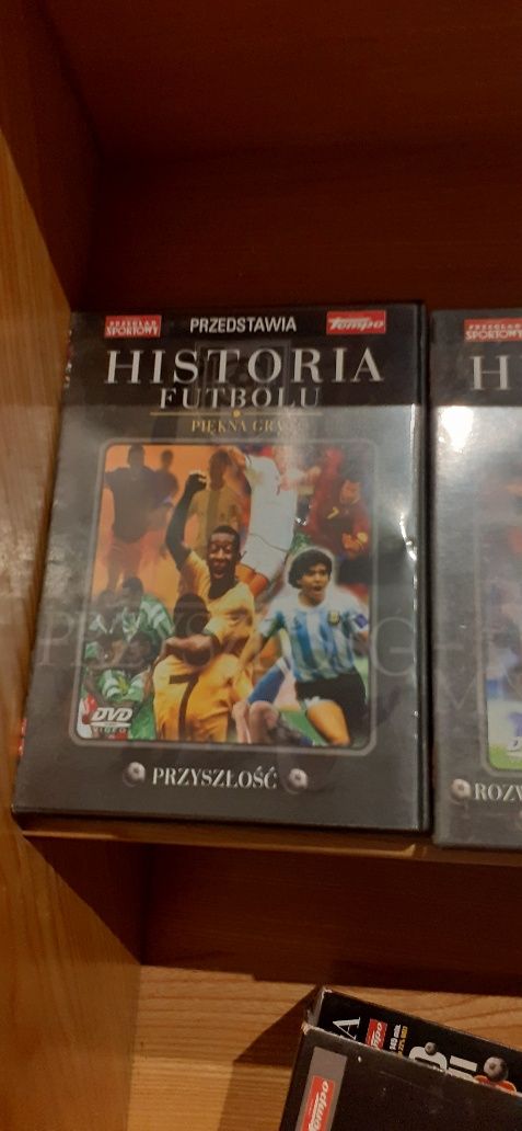 Historia Futbolu 7 płyt DVD piłka nożna piękna gra stan idealny futbol