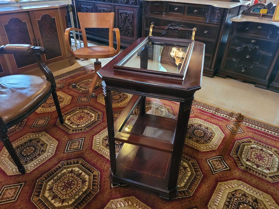 Carrinho bar em madeira com tabuleiro amovível - óptimo esta