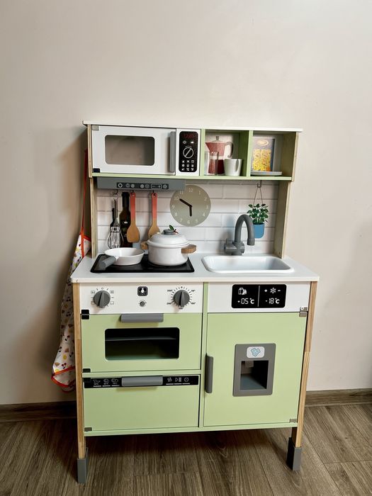 В наявності Дитяча дерев’яна кухня Lupilu (24 елементи) НОВА