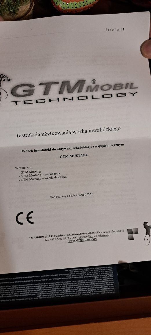 Wózek inwalidzki