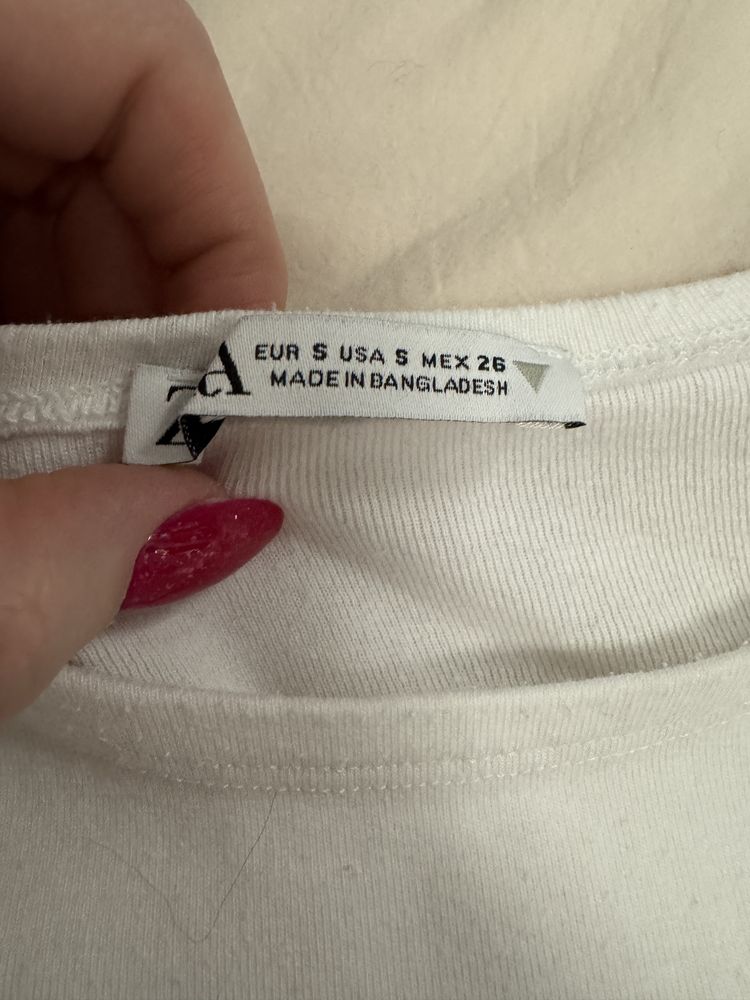 Krótki top zara s