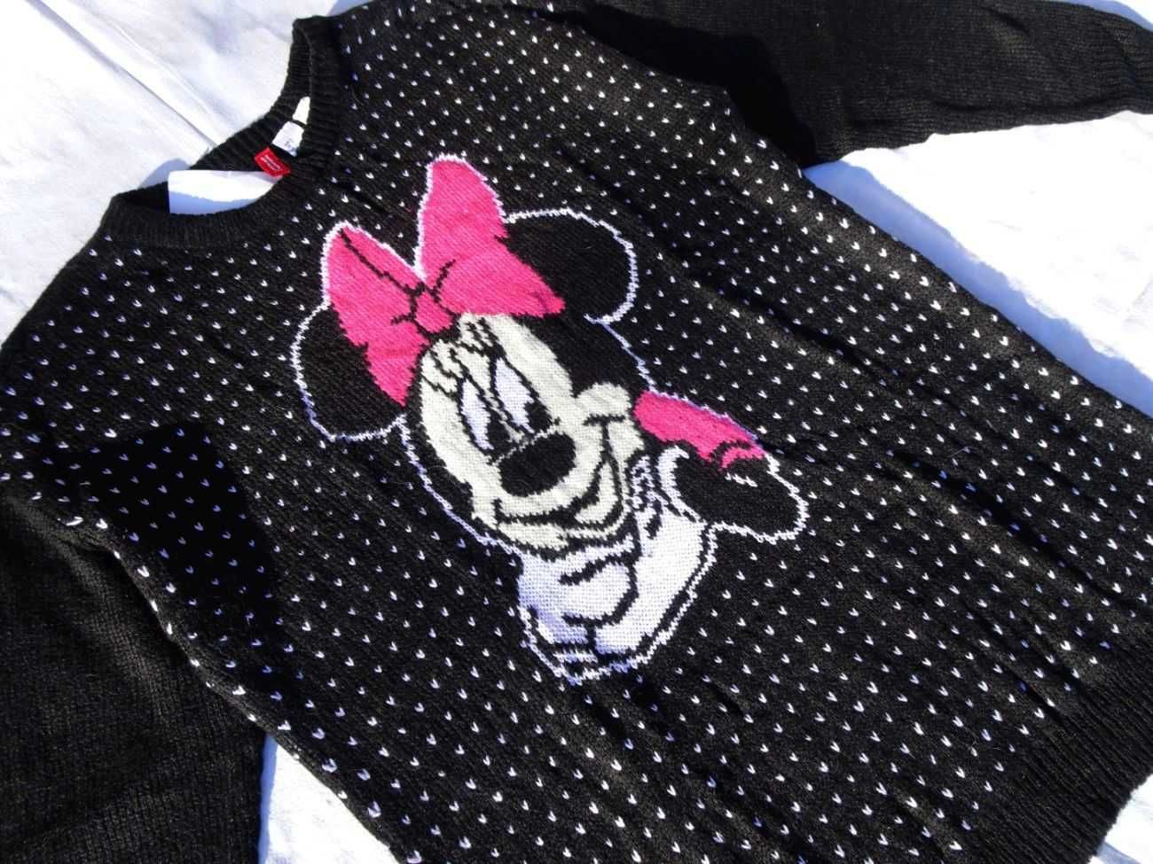 H&M Sweter dłuższy DISNEY  NOWY 36 38