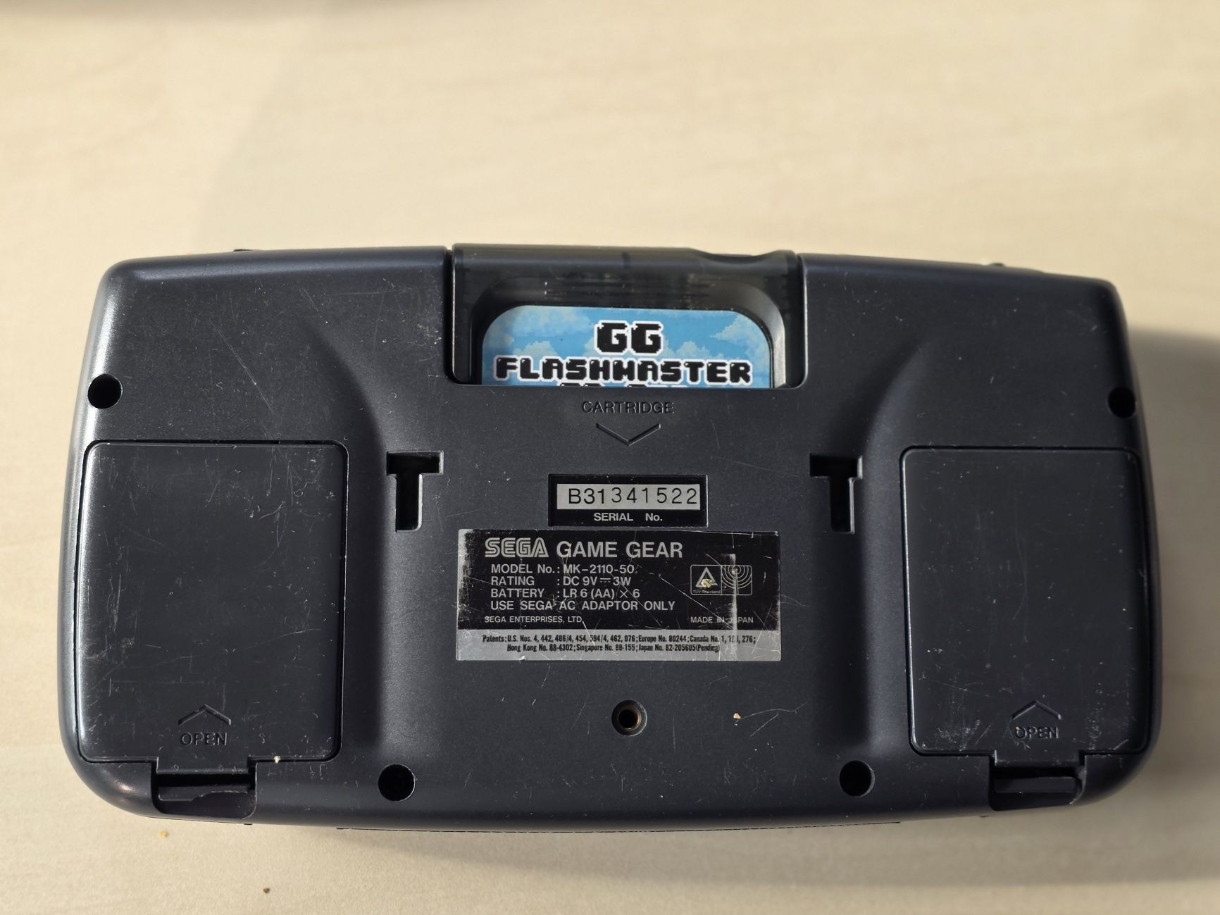 Sega Game Gear ips odnowiona plus power bank biloteka gier