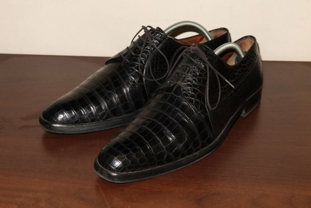 Крокодилові Туфлі A. Testoni - Натуральний крокодил • Оригінал