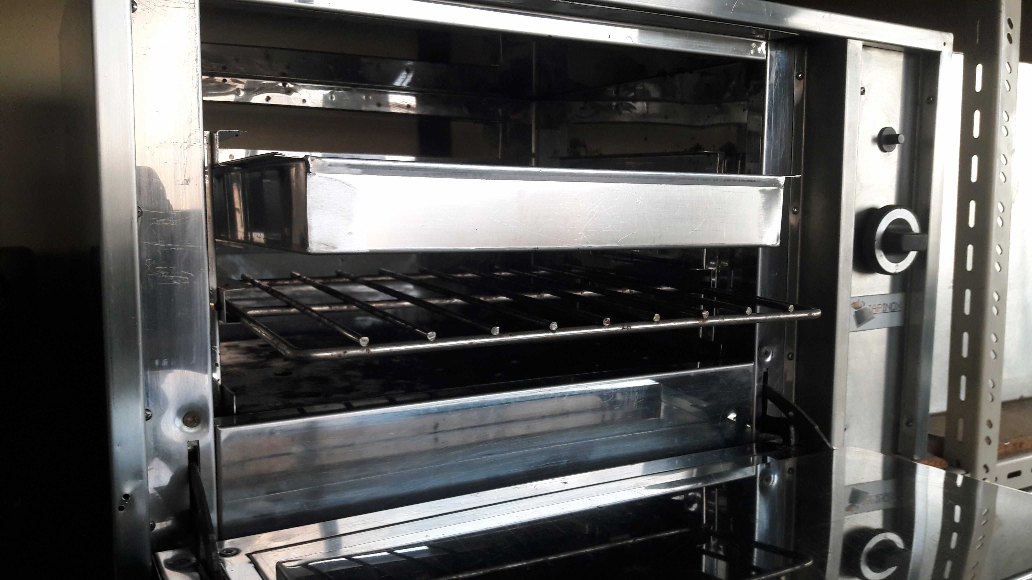 Forno a Gás em Aço Inox - Compacto e Funcional