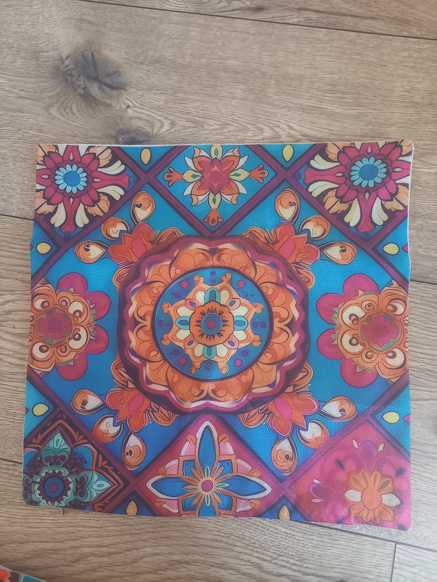 4 poszwy 45x45 cm boho