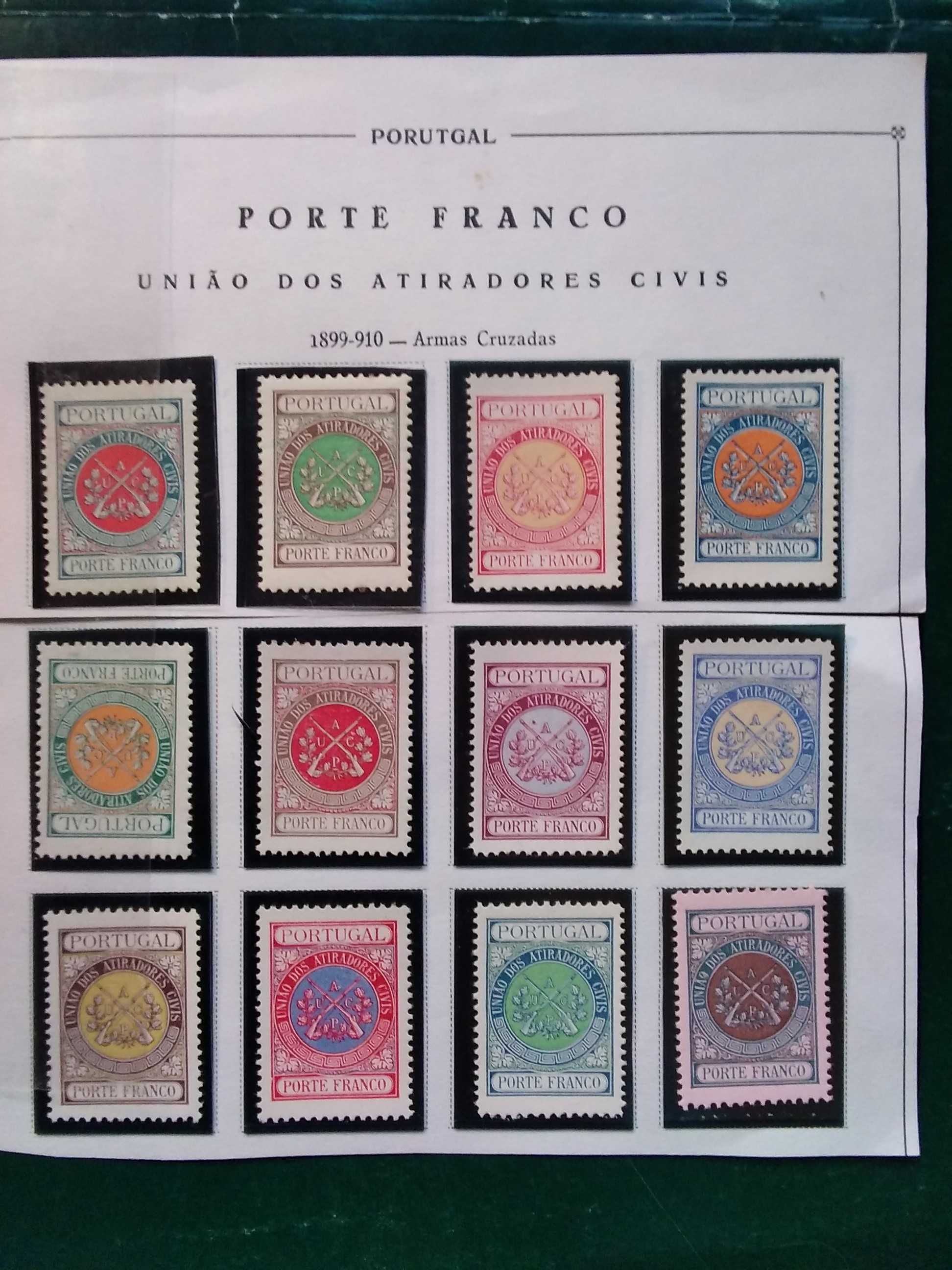 1899/1910 Emblema da União Dos Atiradores Civis MNH **