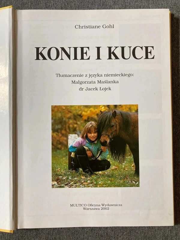 Książka Konie i Kuce C. Gohl jazda konna, jeździectwo
