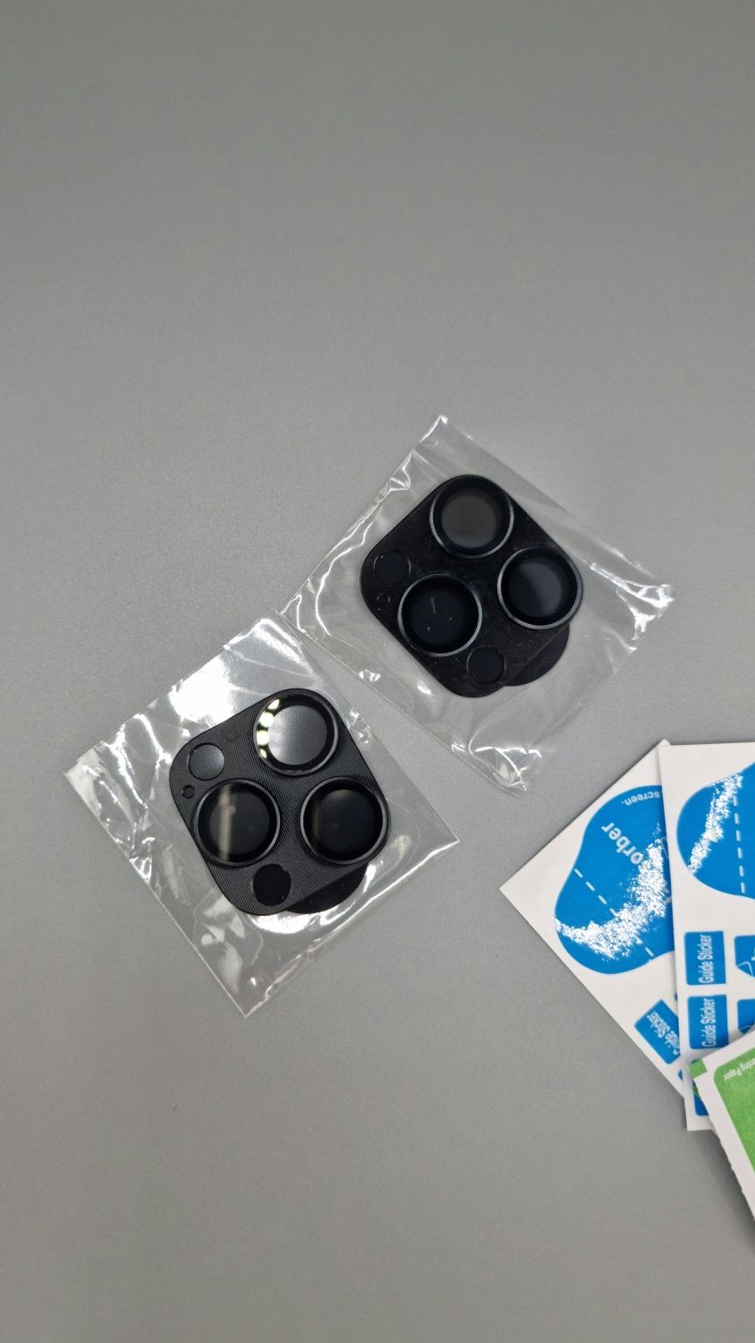 2-pak Szkło hartowane na Aparat do iPhone 16 Pro / 16 Pro Max Aluminiu