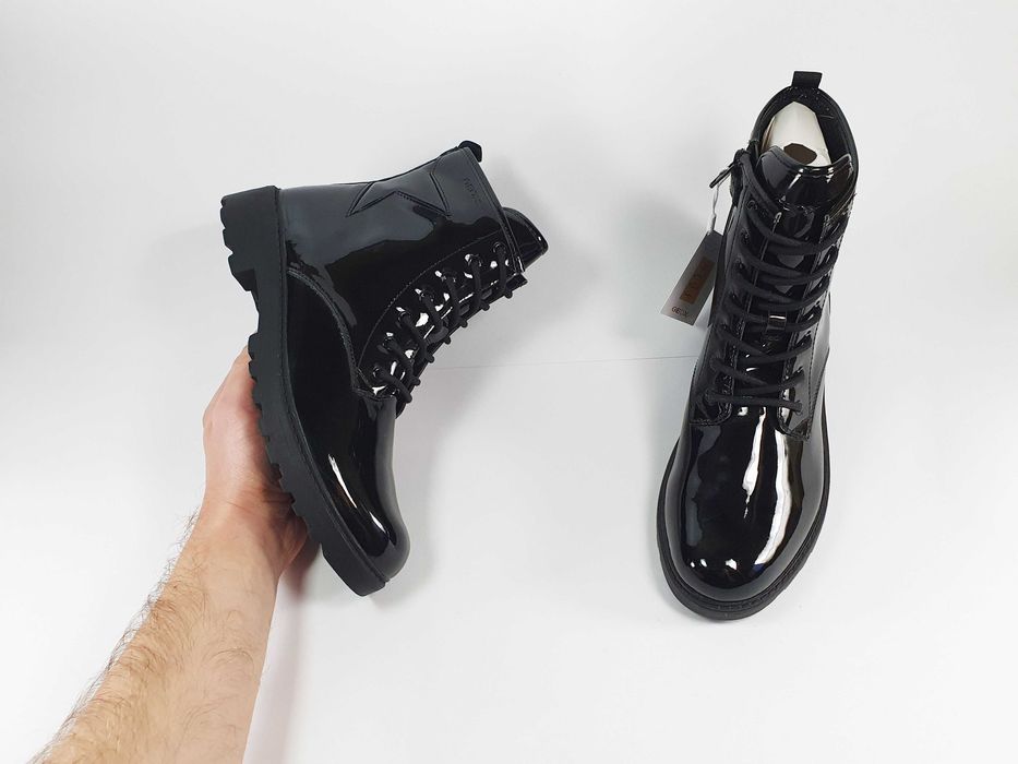 Женские ботинки GEOX 40 25.5 см 9 US черные