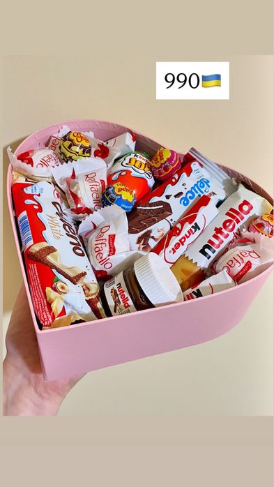 Подарункові солодкі бокси . Новорічні подарунки