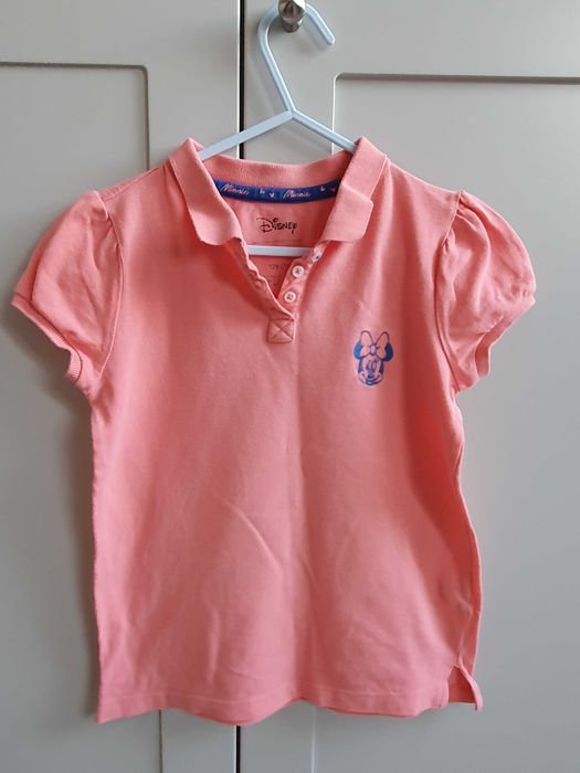 Różowa koszulka polo t-shirt Reserved 122 128