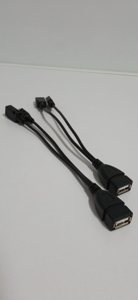 Adaptadores USB 2.0 para Mini USB ( macho + Fémea )