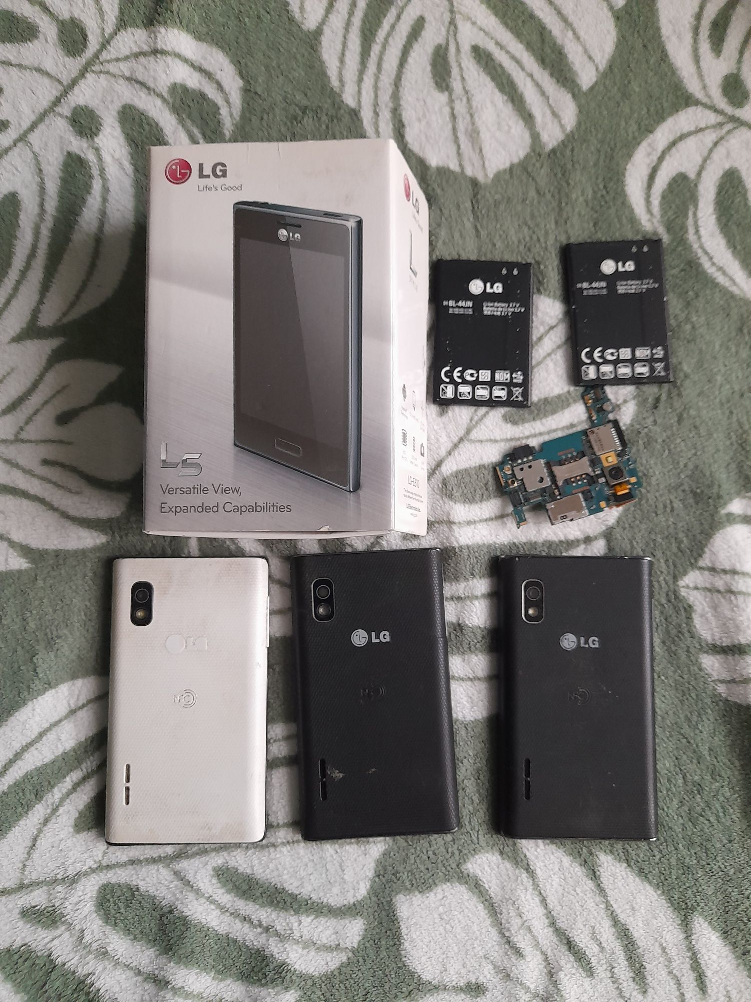 Telefon LG L5 - części