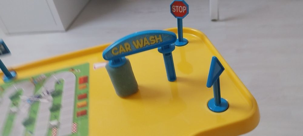 Pista de Carros 3 Níveis – Parque de Estacionamento e Lavagem