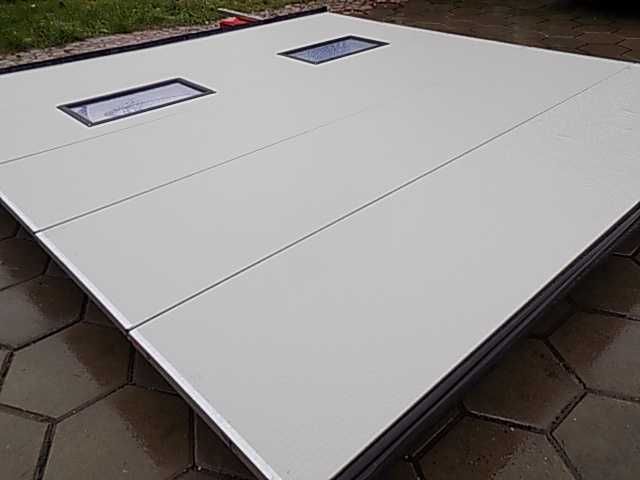 Brama garażowa segmentowa panelowa 303x308cm