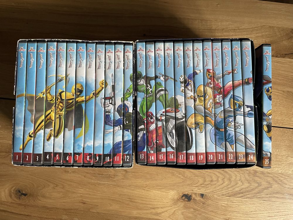 DVD Power Rangers kilka serii