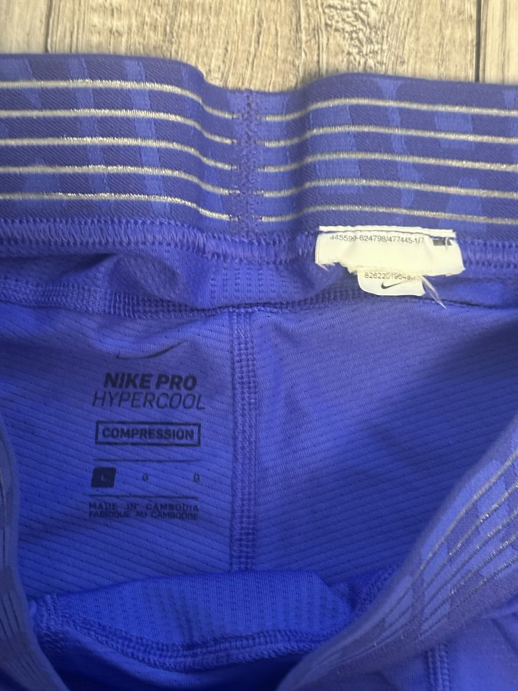 Мужские компрессионные лосины nike pro тайсы , размер L 3/4 оригинал