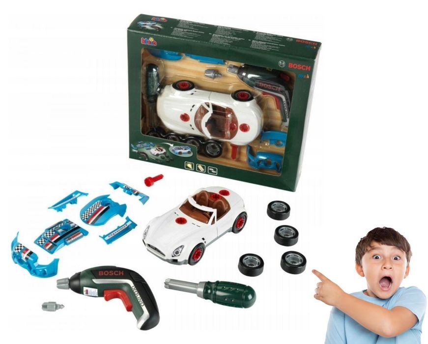 Samochód Do Tuningu Bosch Klein 8630 Z Wkrętarką Dla Dzieci Prezent
