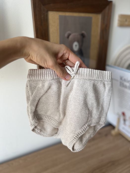 Szorty dzianinowe niemowlece Mango r. 80