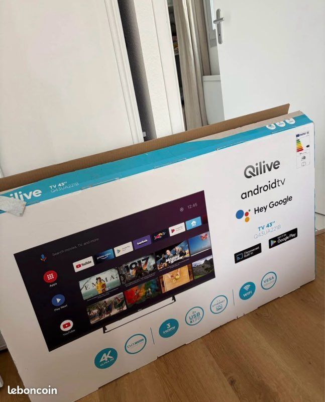 Televisão Samart tv Qilive 40p novo