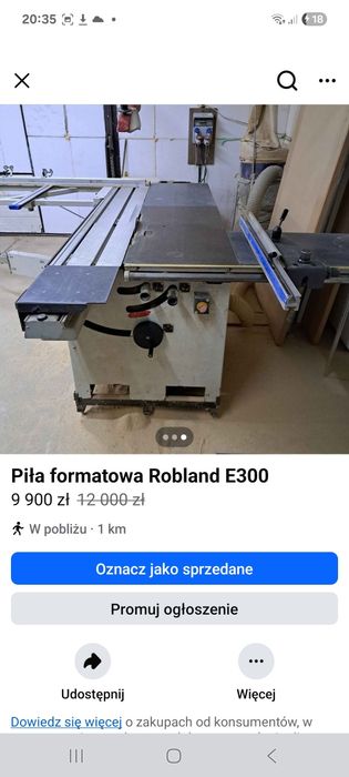 Piła formatowa robland